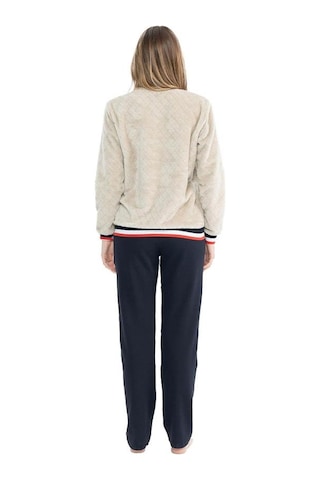 U.S. Polo Assn. U.s Polo 17079 Kadın Peluş O Yaka Pijama Takım 001