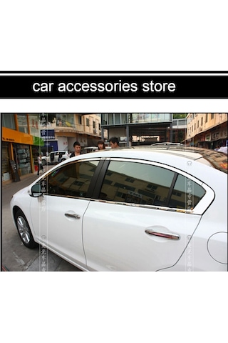 Honda Civic Fb7 Cam Çıtası Çerçevesi Kromu Nikelajı Komple 12-15