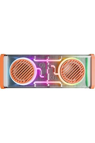 Mikado Md-56bt Turuncu Beyaz Aux + Usb + Bluetooth Destekli 10w 1500mah Taşınabilir Speaker