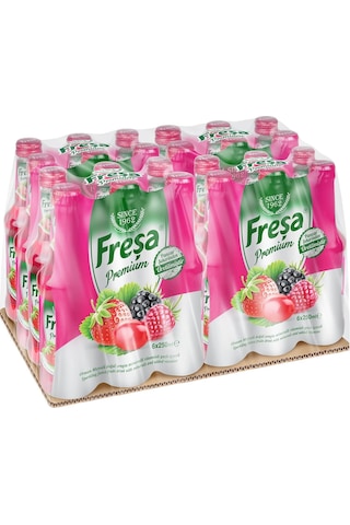 Freşa Premium Orman Meyveli Vitaminli Maden Suyu 250 Ml X 24 Adet