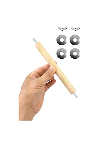 Vixpet Papağan Tüneği 71-80 CM Çapı 25 MM İsteğe Özel Jako Monk Amazon Senegal Konur