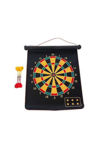 Manyetik Dart Mıknatıslı Dart Oyunu Çift Taraflı+6 Ad Dart Oku