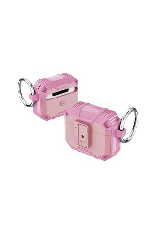 Apple AirPods Uyumlu 3. Nesil Kılıf Zore Airbag 27 Silikon Pembe