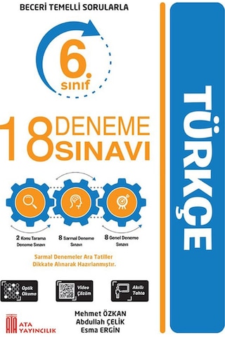 Ata 6.sınıf Ben Korkmam Türkçe + 18 Deneme Sınavı