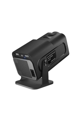 Projektör Siyah Android Taşınabilir Sinema Projeksiyon Wifi Destekli En Güncel Sürüm Akıllı