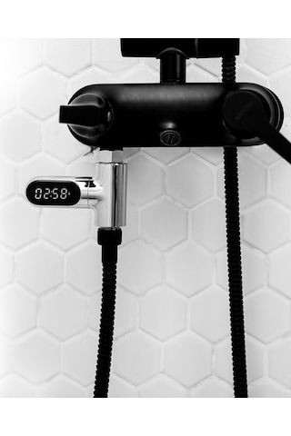 Yihemaoyi Duş Termometre Dijital Su Sıcaklığı Ölçer Monitör