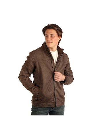 Lee Cooper Nuels Erkek Dokuma Mont Kahve-16641-Kahve Kahverengi