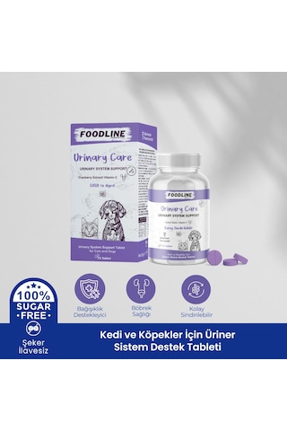 Foodline Urinary Care 75 Tablet İdrar nı