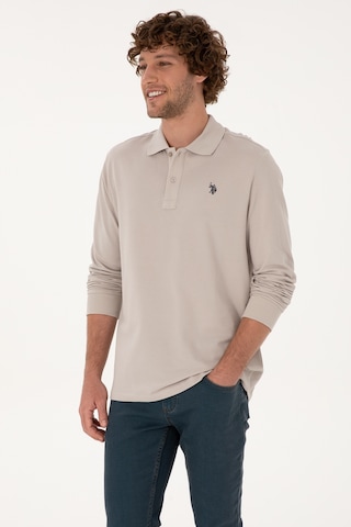 U.s. Polo Assn. Erkek Taş Sweatshirt 50307688-vr049 Tas