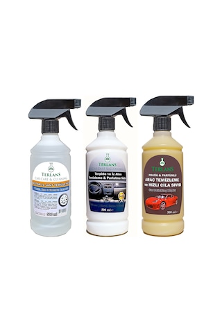 Terlans Motor Jant Temizleyici Hızlı Cila Torpido Parlatıcı 500ml