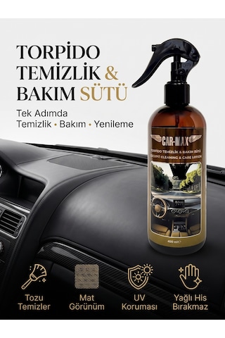 Car-max Torpido Temizlik & Bakım Sütü