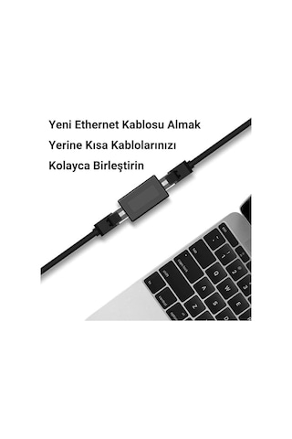 Rj45 Cat6 Cat7 Cat8 Ethernet Kablo Uzatma Aparatı