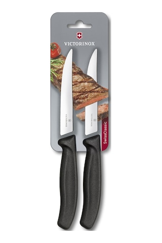 Victorinox 6.7903.12B Steak Et Biftek Bıçağı Düz 2'li 12 CM