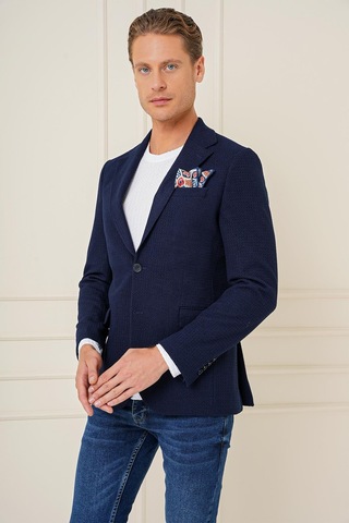 Efor C 686 Slim Fit Lacivert Spor Ceket Lacivert