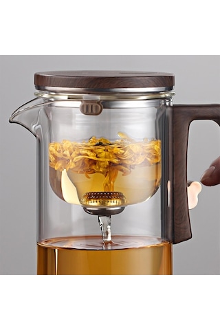 Otomatik Cam Demlik Ve 2'li Bardak Seti Diğer