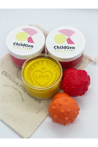 Childgen Play Dough Oyun Hamuru 9'Lu Küçük Boy Set 150Gr X 9