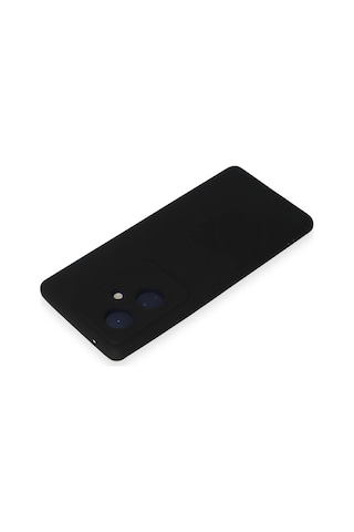 Gld-spt- Newface Vivo V29 Lite Kılıf Nano İçi Kadife Silikon - Siyah