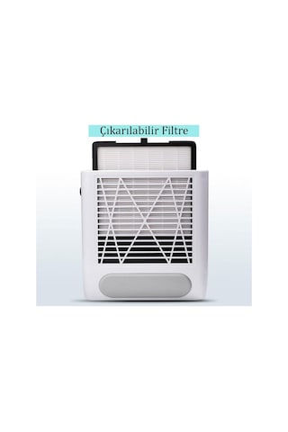 Yatay Tek Fanlı Manikür Tırnak Toz Toplayıcı 80w