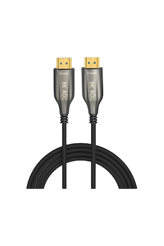 Wozlo 40mt 8k Hdmı 2.1 Aktif Fiber Optik Aoc Hdmi Kablo 8k 60hz 4k 60/120hz Earc Hdr D-hdr Hdcp2.3