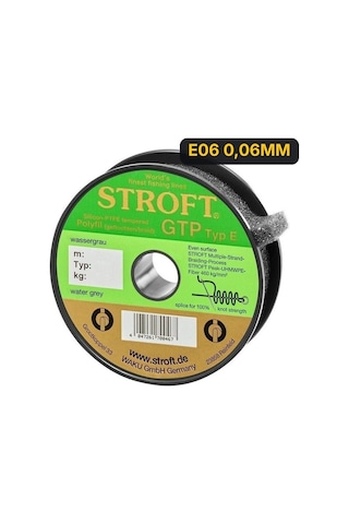 Stroft Gtp Typ E Örgü Misina Gri 150m E06 0.06mm