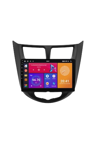 Otolas Hyundai Accent Blue Android Multimedya Ekran 2016-2024 4 Gb + 64 Gb 9"
