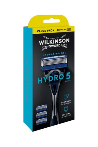 Wilkinson Sword Hydro 5 Pro-vitamin B5 Erkek Tıraş Bıçağı Sapı + 4 Yedek Kartuş