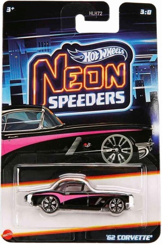 Hot Wheels Neon Yarışçılar 62 Corvette Hlh72-jkx95