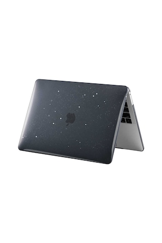 Ekılıf - Macbook Pro 16.2 2023 A2780 Uyumlu - Alt Ve Üst Koruyucu Msoft Allstar Kapak - Şeffaf