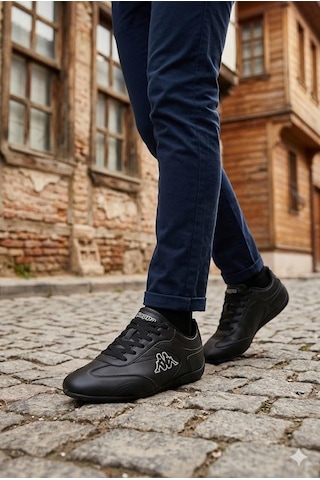 Kappa Kp-2081 Romana Rahat Erkek Spor Sneaker Ayakkabı Siyah