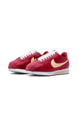 Nike Cortez Textile Kadın Günlük Spor Ayakkabı Dz2795-608 Kırmızı