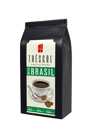 Myth Brezilya Kahvesi Kağıt Filtre İçin Öğütülmüş, 250 Gr Çok Renkli