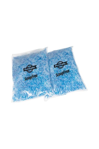 Birinci Sınıf Silikon Kedi Kumu İkili Paket Scoopfree, Kokuları Giderir, Toz Ve Topaksız, 30 Güne Kadar Dayanır, 2 Kg 2 X 2kg
