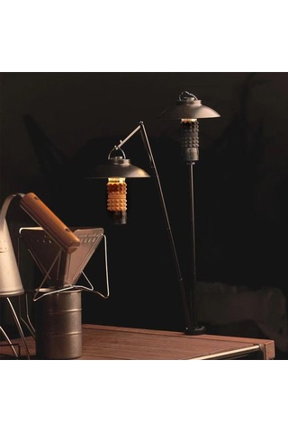 Pazly Katlanır Kamp Feneri Standı, Uzatma Çubuğu İle Pratik Ve Taşınabilir Çok Renkli