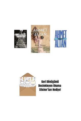 Ölmek Kolaydır Sevmekten + Kılıç Yarası Gibi + Sudaki İz Cep Boy + Okuma Sticker'ları