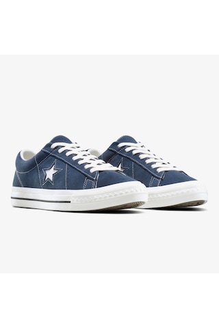 Converse One Star 95 Unisex Lacivert Sneakera15097c