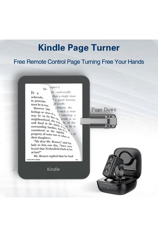 Geeksen Tiktok Ve Kindle Kontrol Yüzüğü: Kablosuz Sayfa Çevirme Ve Video Gezinti Kolaylığı