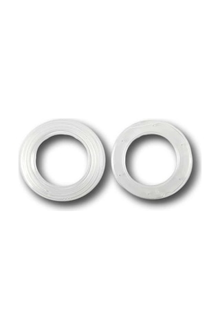 Alesta Home Şeffaf Plastik Yuvarlak 10'Lu Perde Kapsülü 42 Mm