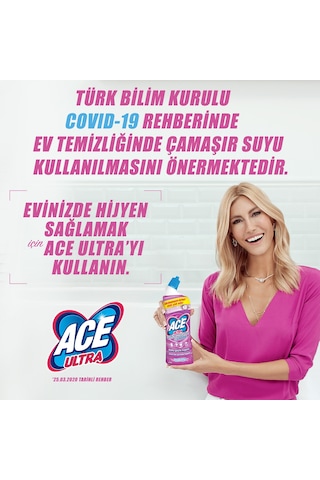 ACE Ultra Yoğun Kıvamlı Çamaşır Suyu Okaliptus 12 x 810 G