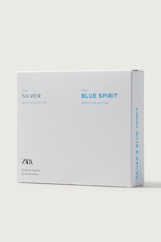 Zara Man Sılver Zara Man Blue Spırıt Edt 100 Ml + 100 Ml 3,38 Fl. Oz Parfum Ferah