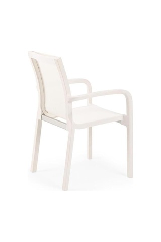 Sy-2528 Plastik Fileli Bahçe Koltuk Sandalye 4'lü Set