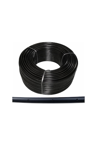 20 Mm Lik Delik Aralığı 33 Cm Delikli Damlama Hortumu Basınca Dayanıklı Bahçe Sulama 200 Metre