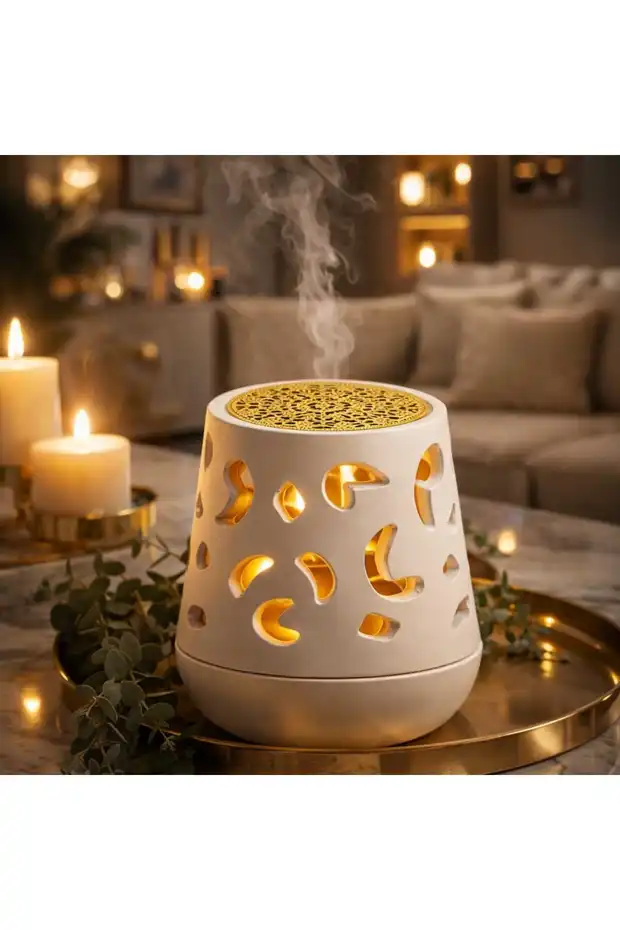 Banum Luxury Aromaterapi Ve Meditasyon İçin İdeal Dekoratif Buhurdanlık Tütsülük