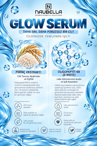 Cilt Tonu Eşitleyici, Aydınlatıcı Ve Leke Karşıtı Sunday Glow Serum Rica Extract 30 Ml