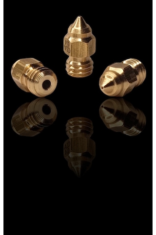 Csa Yerli Üretim 3d Printer Nozzle Cr-6 Se 0.4mm 10 Adet