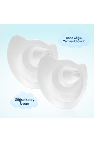 Silikon Göğüs Koruyucu, Bebekler İçin Rahat Kullanım Tasarımı