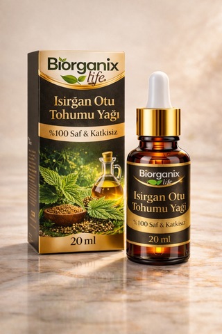 Life Isırgan Otu Tohumu Yağı 20 Ml %100 Saf & Güçlü Bakım Diğer