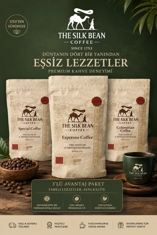 Premium Kahve Seti Special-espresso-colombian Çekirdek Kahve