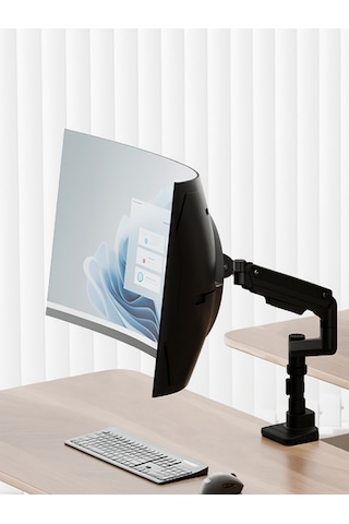 Tekli Ultra Geniş Monitör Kolu 17 "-49" 20kg Typ-c / Usbçıkış...