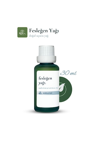 Sabunal Fesleğen Yağı 30 ML - Cilt Bakım Yağı