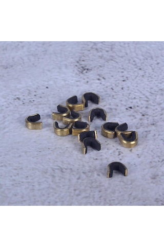 Dolıty 6 Adet Bowstring Nocks Set Nocking Noktası Okçuluk Siyah